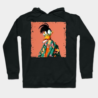 Funny Smoking Duck Cartoon Style Hoodie